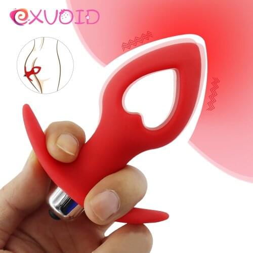 EXVOID Anal Beads Vibrator Adult Products Sex Shop Dildo Anal Vibrator Sex Toys for Couples Silicone Butt Plug Prostate Massage