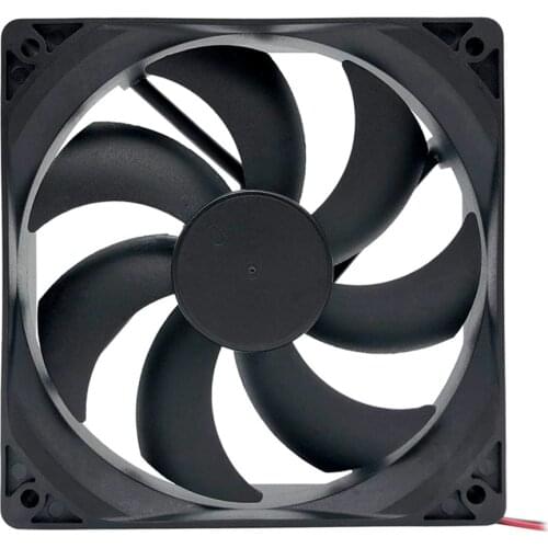 TOP F12025 120mm Computer Cooling Fan 12V Desktop PC Case Fan Cooler 4-Pin Fan Connector for Computer Case/ Power Supply