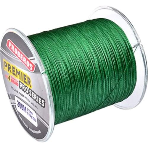 300M Carp Braided Fishing Line Multifilamento Super Strong Fishing Braid Fly Fish Tackle 4 Strands PE