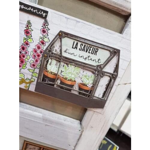 New Greenhouse tool pot metal Cutting Dies Stencils DIY Scrapbooking Paper/photo Cards Embossing Dies