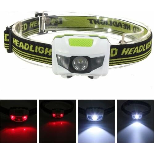 Jiguoor 1200 Lumen R3+2LED 4 Models Portable Mini Headlamp Headlight Flashlight Torch Lamp For Hiking Camping Light For Cycling