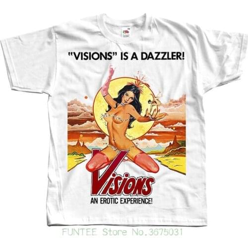 Casual T-Shirt Male Short Sleeve Pattern Visions Movie Poster 1977 T Shirt All Sizes S To 5Xl