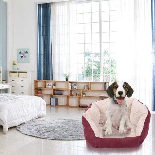 Promotes Sleep PP Sofa Cotton Pet Dog Bed Mat Good Elasticity Removable Washable Pad Bed For Dog Cat