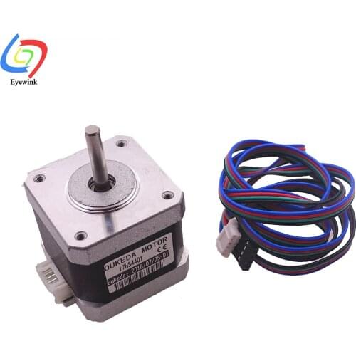 40mm Nema17 Stepper Motor 42 motor Nema 17 motor 42BYGH 1.7A (17HS4401) motor 4-lead for 3D printer