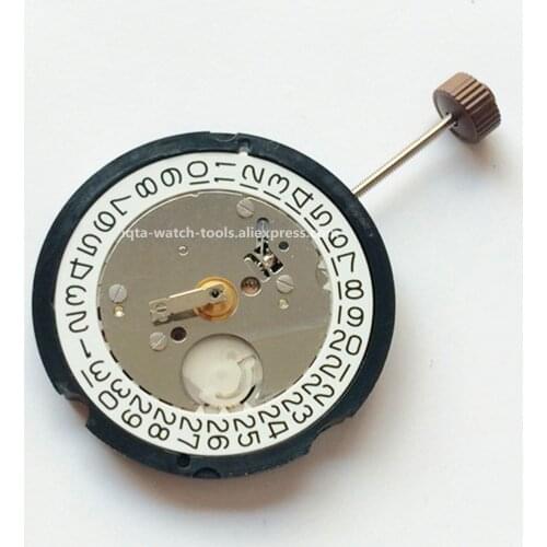 Switzerland New Ronda 505 movement three pins single calendar quartz movement without battery