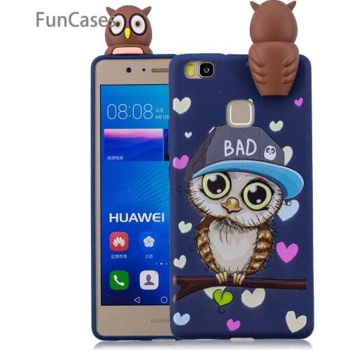 Cute Ice Cream Phone Case sFor Funda Huawei P9 Lite Soft Silicone Phone Case Celular Metallic Phone Case Huawei Ascend P9 Lite