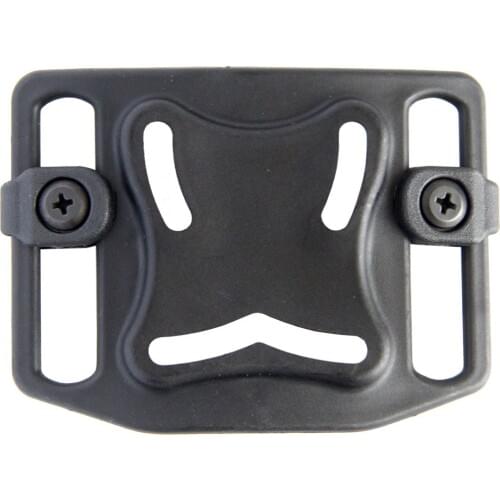 Tactical Pull Sleeve Lumbar Plate Universal Wear Waist Three-hole Holster Accessories
