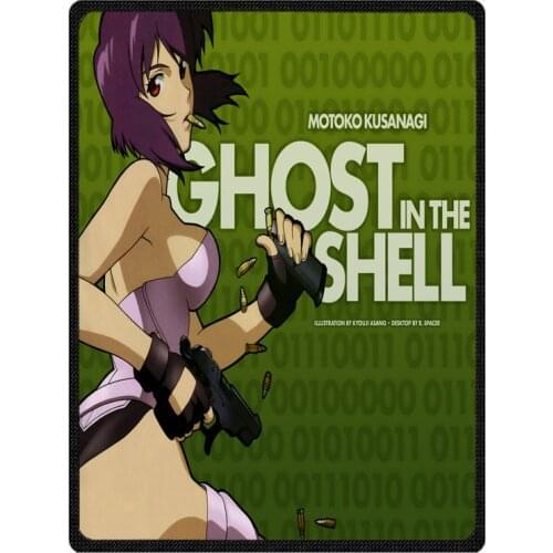 Comfortable Ghost in the Shell Personalized Blanket Sofa Bed Throw Blanket Kid Adult Warm Blanket Children Quilt