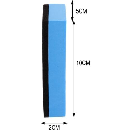 Durable Car Wash Waxing Sponge High Quality EVA Sponge Auto Care For Car Wax And Car Polishing Blue And Black