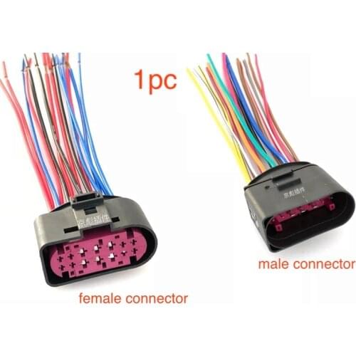 1pc for 2007-2011 Ford Mondeo edge for Mercedes-Benz headlight plug car wiring harness socket cable wire line