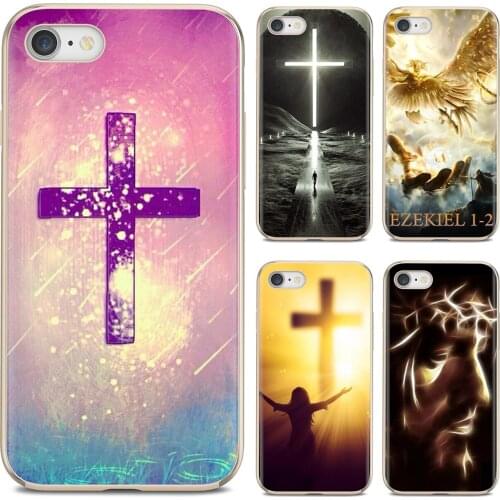 Jesus Christ Christian Cross For Samsung Galaxy Note 3 4 5 8 9 S3 S4 S5 Mini S6 S7 Edge S8 S9 S10 Plus Soft Case Cover