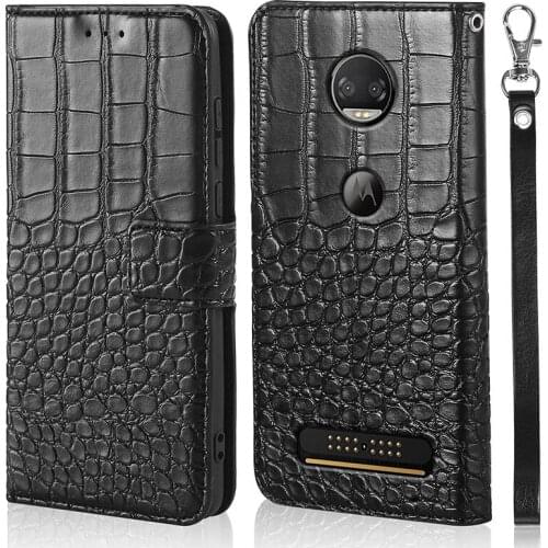 Wallet Case For Motorola Moto Z2 Case Flip Phone Cover Moto Force XT1789-05 4G LTE Luxury Leather Stand Slot Holder With Strap