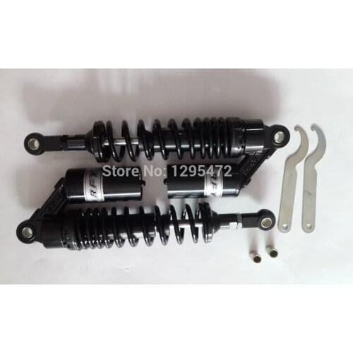 Black 340mm 7mm spring rear air shock absorbers FOR cb400 99-11 vtec 92-98 sf xjr400 Dirt Bike Gokart Quad ATV MOTORCYCLE SHOCK