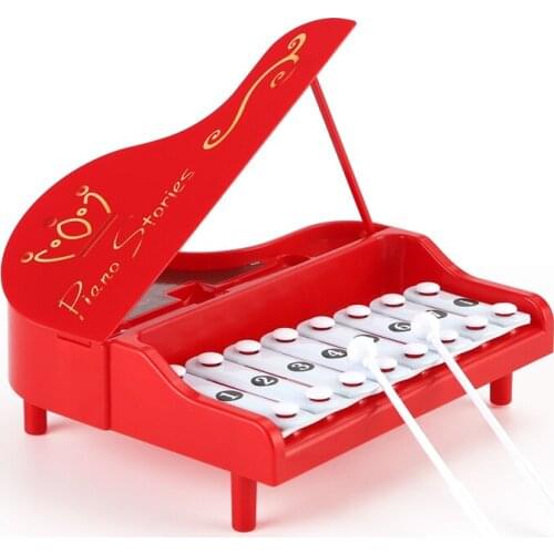 Baby Musical Instrument Toys Piano Educational Musical Colorful Toys For Children Kids Baby 0-12 Months Knock Piano
