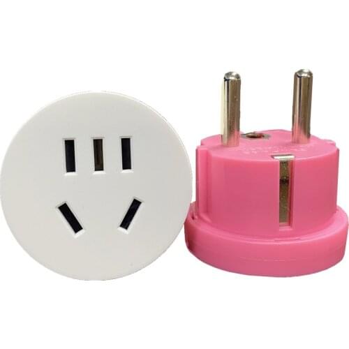 Travel EU plug Converter Adapter 250V AC Travel Charger Wall Power Plug Socket With Home Adapter