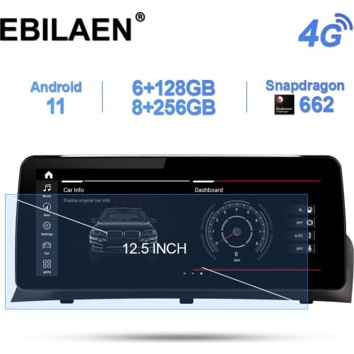 Car Multimedia Player for BMW X3 F25 X4 F26 CIC NBT System Android 10.0 Autoradio Headunit Navigation GPS 10.25' Screen IPS 4G