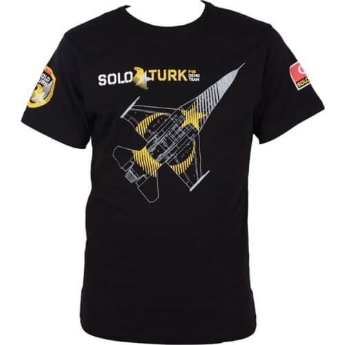 SoloTurk Tshirt Turkish f 16 Demo team war pilot t shirt Solo Turk, original licensed product