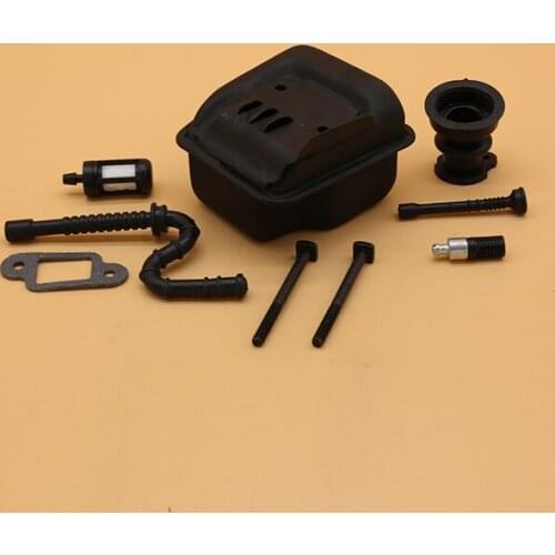 Exhaust Muffler Fuel Oil Hose Intake Manifold Kit For STIHL MS 023 025 MS230 MS250 Garden Chainsaw Spare Parts 11231413200