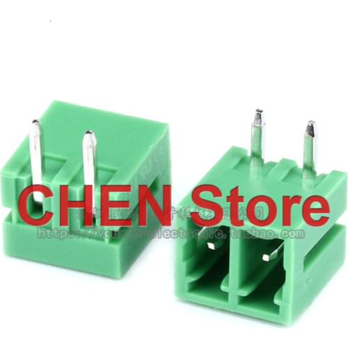 5pcs Curved needle socket KF2EDGR pitch 3.81MM 2/3/4/5/6/8/10/12P suitable for KF2EDGK plug
