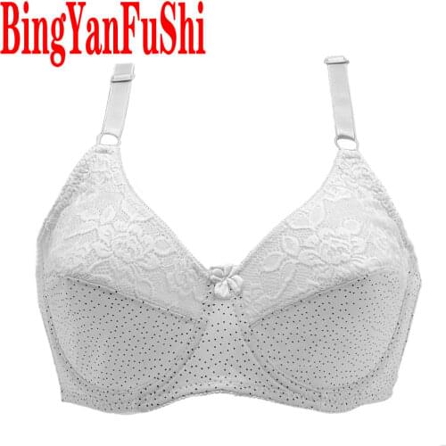 Classic fashion bras for women full coverage lace bralette with underwire push up sexy lingerie comfort modal plus size bh C22