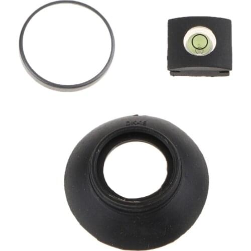 Camera Eyecup Viewfinder Eyepiece+Spirit Level for Nikon D850 / D500 - Used to Protect Your Camera from Dust or Other Dirts