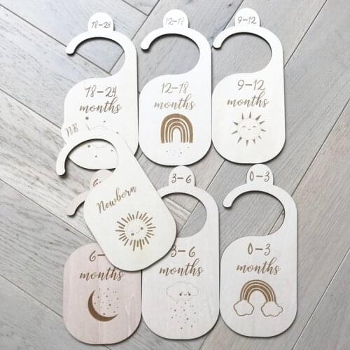 New mom Baby Wardrobe Divider closet dividers wooden wardrobe dividers wooden closet dividers, clothes organiser