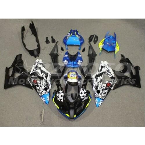 New ABS Whole Fairings Kit Fit For BMW S1000RR 2009 2010 2011 2012 2013 2014 09 10 11 12 13 14 Custom White Black