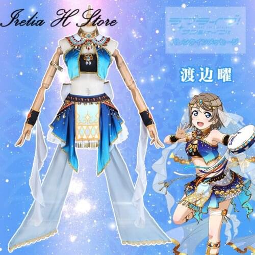 Lovelive! Sunshine Dancer awakening All members Watanabe You Cosplay Costume sexy dress female can custom made You dancer set