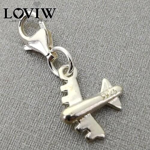 Propeller Driven Airplane Charms pendant Fit Bracelet, European NEW Fashion German silver-plate Jewellery