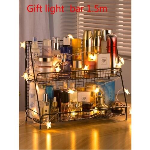 Cosmetic shelf Gift light bar 1.5m Office storage Bathroom storage Storage rack