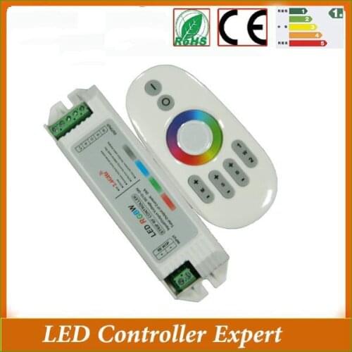 Remote Control RGBW LED Controller Controler Music Controller Strip Light DC RGB Wireless RF 2.4G 12-24V 10 Plastic Ce,rohs,ccc
