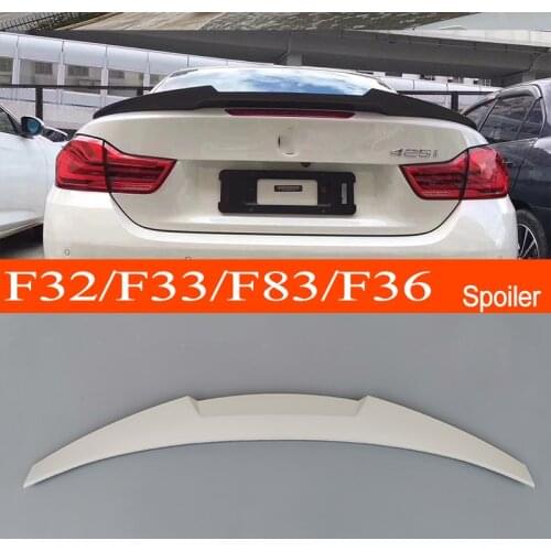 F32 F33 F36 M4-Style ABS Plastic Rear Wing Lip Spoiler for BMW 4-Series F32 F33 F36 2014-2020