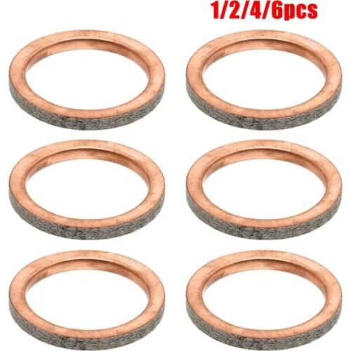 YFM 350 Exhaust Muffler Head Pipe Seal Gasket For Yamaha Warrior 350 YFM350 YFM350X 1987 - 2004 3GD-14613-00-00 90430-38054-00