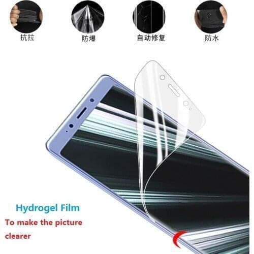 Screen Protector For Sony Xperia 5 10 II Plus XA1 Hydrogel Film for Sony Xperia L L2 L3 L4 XZ1 Z3 Z4 Z5 Compact not Glass