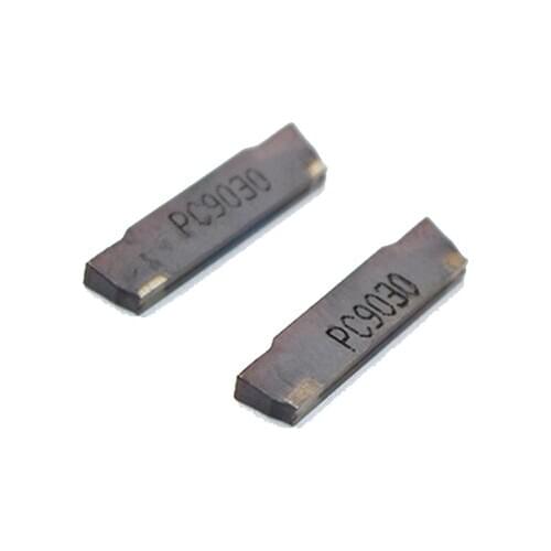 10PCS MGMN200 G PC9030 2mm grooving carbide inserts MGMN200-G lathe cutter turning tool Parting and grooving tool Parting off