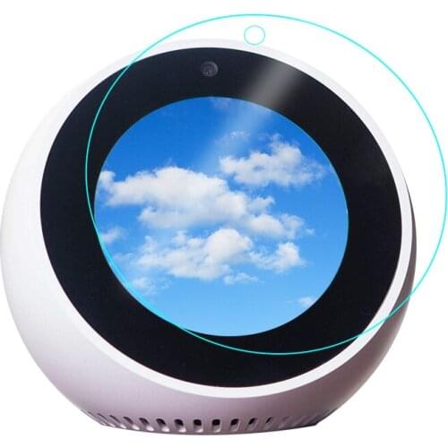 2pcs Screen Protector Full Coverage Tempered Glass Anti-Dirt Full Coverage Smart Speaker for Amazon Echo Spot new Premium film