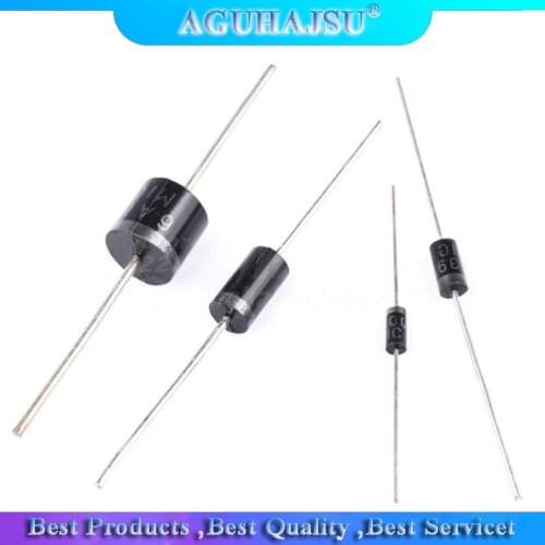 20PCS 1N5408 1N5404 1N5401 1N5822 1N5818 UF5408 UF5402 6A10 10A10 Rectifier Diode DO-27