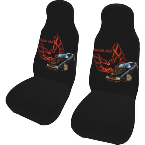 Auto parts Classic Cloth Seat Covers Pontiac Trans Am car chair cover Front Set with Gift Universal Fit for Cars Trucks SUVs