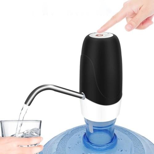 Household Water Bottle Pump Mini Barreled Water Electric Pump USB Rechargeable Automatic Water Dispenser Drink Dispenser