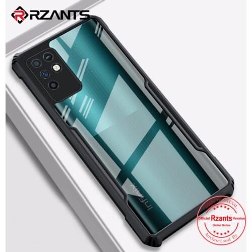 Rzants For Infinix Note 10 Infinix Note 10 Pro Case Hard Air Bag Protection Slim Thin Clear Crystal Cover