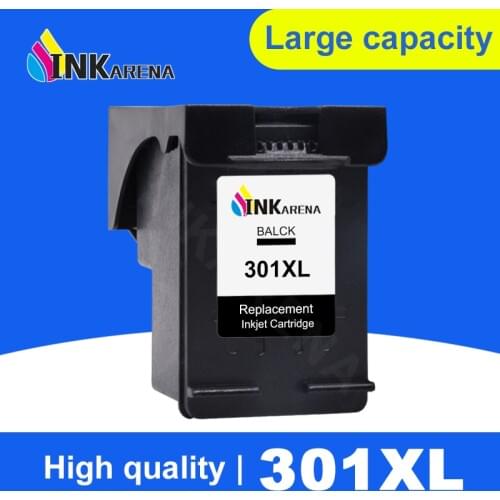 INKARENA 301XL Refilled Ink Cartridge for HP 301 XL for HP301 CH563EE CH564EE for HP Deskjet 1000 1050 2050 3000 3050 2510 2540
