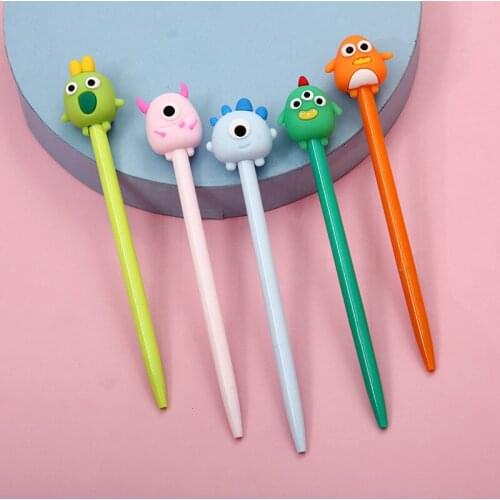 Korean cartoon creative cute office pen signature water pen clown monster neutral pen