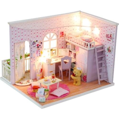 Best Time DIY Cottage Warm Series Cottage Puzzle Puzzle Giving Creative Toys for Men and Women