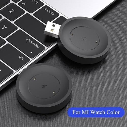 Magnetic Charger Dock for Xiaomi Mi Watch Color Adsorption Wireless Convenient Charging Stand USB Charge for Xiaomi Color Watch