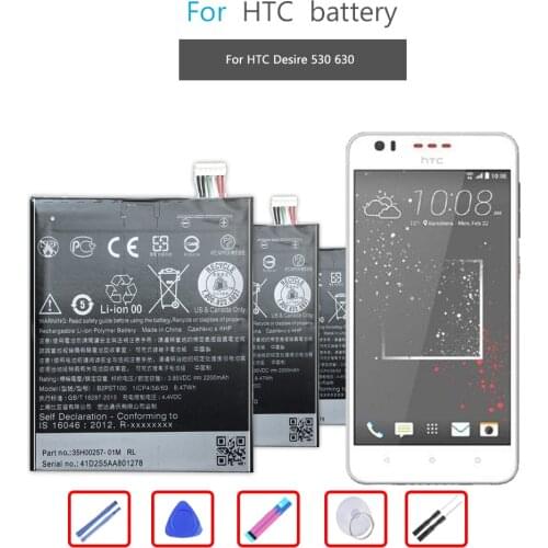 Mobile Phone Battery For HTC DESIRE 530 630 650 D530U Battery B2PST100 2200mAh