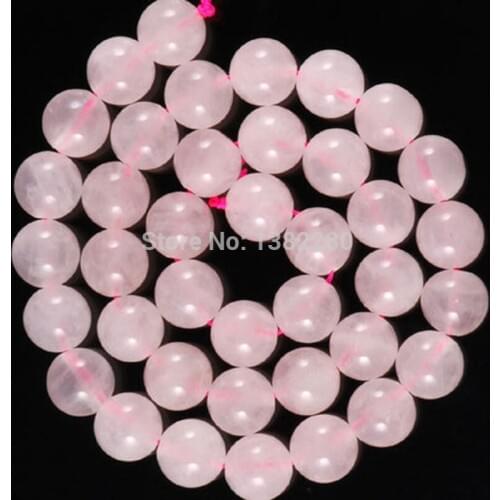 Fashion style!pink chalcedony 8mm round shape loose beads 15 inches DIY stone jewelry making design beautiful ornaments