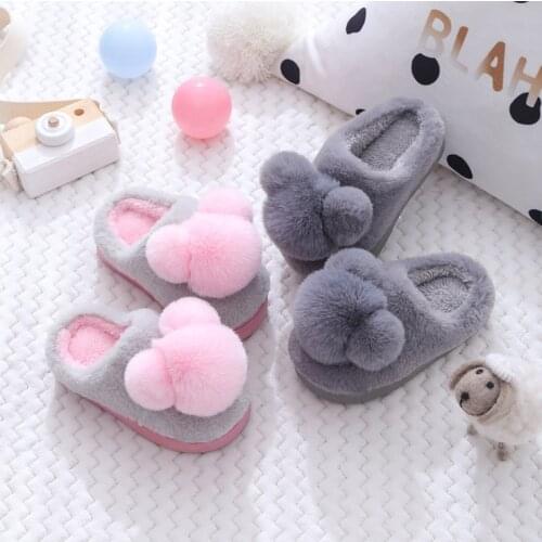 2020 new childrens cotton slippers autumn and winter childrens childrens childrens shoes lovely princess slippers
