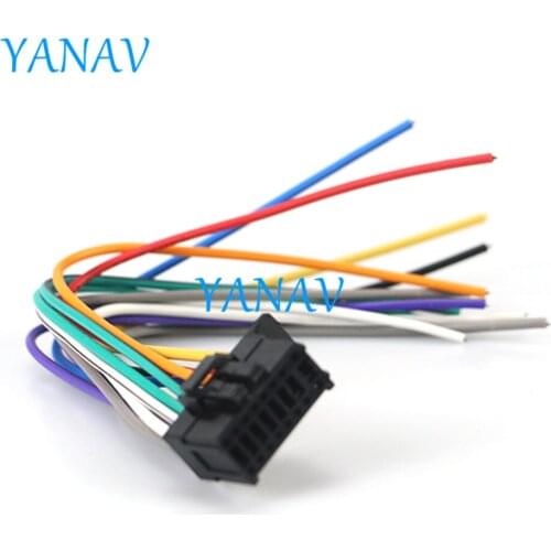 15-007 Wire Harness Adaptor HEAD CABLE FOR-Pioneer 2200Car Stereo Radio ISO Standard Connector Adapter