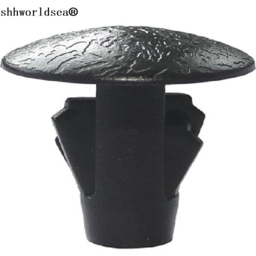 Shhworldsea cars plastic clips fastener apron seal clip for toyota 90467-10107 2WD&4WD tuck from 1988-on