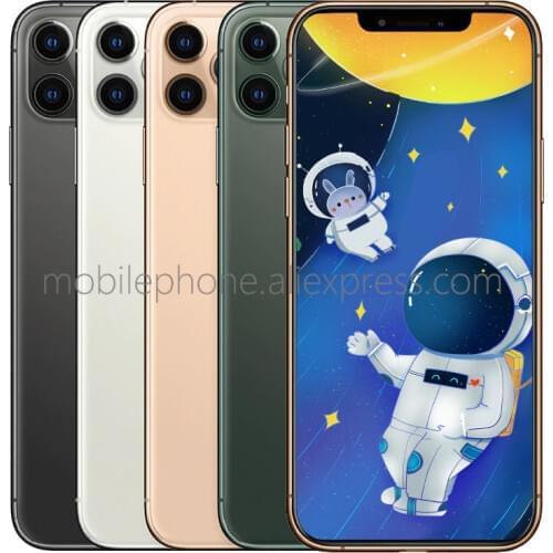 Metal Glass Body Notch Screen Android Big Screen 6.5" inch Dual SIM Smartphone Unlocked Smart Mobile Cell Phone Free Gift